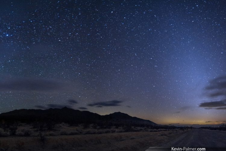Mojave Zodiacal Light