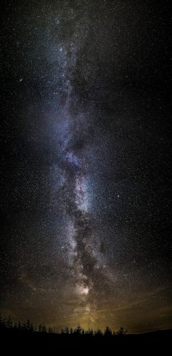 Milky Way Kielder Forest